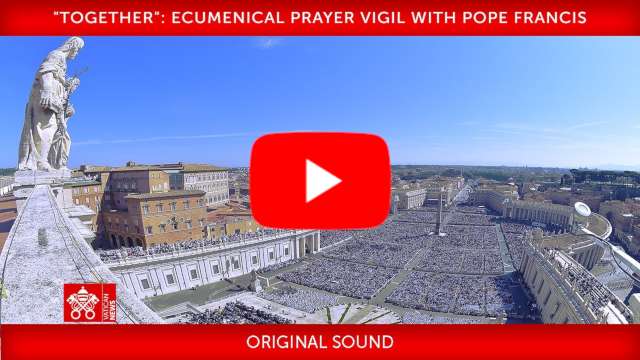 YouTube: Together: Ecumenical Prayer Vigil, Pope Francis, 30 September 2023