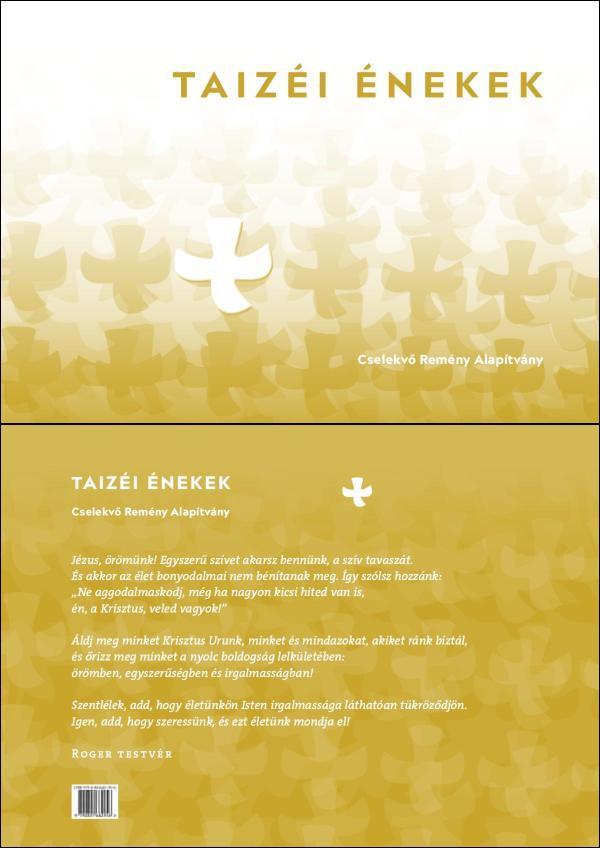 A Taizéi énekek című kiadvány borítója