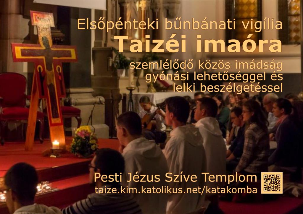 Első pénteki bűnbánati vigília, pesti Jézus Szíve jezsuita templom